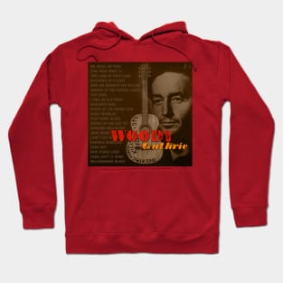 Woody Guthrie  "This Machine Kills Fascists" Hoodie